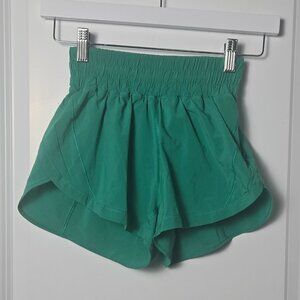 Lululemon Track That High-Rise Short 3" Lined - 0 Green